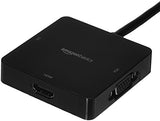 AmazonBasics Adaptateur Mini DisplayPort vers HDMI\-DVI\/VGA, Noir