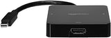AmazonBasics Adaptateur Mini DisplayPort vers HDMI\-DVI\/VGA, Noir