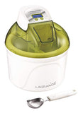 Lagrange 409001 Sorbetière 12 W Ecran LCD Cuve 1,5 L Framboise