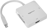 AmazonBasics Adaptateur Mini DisplayPort vers HDMI\-DVI\/VGA, Noir