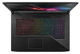 Asus ROG SCAR-GL703GM-EE033T PC portable Gamer 17\" 120Hz Gris métal (Intel Core i7, 16 Go de RAM, 1To + SSD 256 Go, Nvidia GeForce GTX1060 6 Go, Windows 10) Clavier AZERTY Français