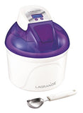 Lagrange 409003 Sorbetière 12 W Ecran LCD Cuve 1,5 L Chocolat