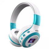 Casque Bluetooth ELEGIANT Oreillette Multifonction Stéréo sans fil Rechargeable Écouteur Headphones Affichage Numérique Mic\-Radio FM\/TF carte SD\/3.5mm Audio AUX pour appareils Bluetooth (noir)