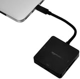 AmazonBasics Adaptateur Mini DisplayPort vers HDMI\-DVI\/VGA, Noir