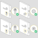 Nuki Combo 2.0 (Smart Lock et Bridge) | serrure électronique Bluetooth, WLAN | pour iPhone et Android, 220520