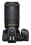 Nikon  Kit  Reflex numérique D3500 + AF-P DX 18-55 f\-3.5-5.G VR + AF-P DX 70-300 f\/4.5-6.3G Ed VR  Noir (VBA550K005)
