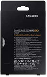 Samsung SSD 870 EVO, 1 To, Facteur de forme 2.5 pouces, Intelligent Turbo Write, Logiciel Magician 6, Noir