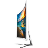 HKC NB32C 32-inch Curved LED Monitor, Full-HD 1920x1080, HDMI, VGA, Flicker Free, Low-Blue light - white