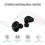 Écouteur Bluetooth Kingsky mini oreillette bluetooth sans fil sport Écouteurs réduction de bruit CVC 6.0 Intra-auriculaire Invisible Casque Audio avec Micro Boîte de Charge Etanche