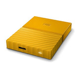 WD - My Passport - Disque dur externe portable USB 3.0 avec sauvegarde automatique et sécurisation par mot de passe - 4To, Noir