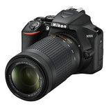 Nikon  Kit  Reflex numérique D3500 + AF-P DX 18-55 f\-3.5-5.G VR + AF-P DX 70-300 f\/4.5-6.3G Ed VR  Noir (VBA550K005)