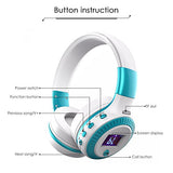 Casque Bluetooth ELEGIANT Oreillette Multifonction Stéréo sans fil Rechargeable Écouteur Headphones Affichage Numérique Mic\-Radio FM\/TF carte SD\/3.5mm Audio AUX pour appareils Bluetooth (noir)
