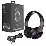 Casque Bluetooth ELEGIANT Oreillette Multifonction Stéréo sans fil Rechargeable Écouteur Headphones Affichage Numérique Mic\-Radio FM\/TF carte SD\/3.5mm Audio AUX pour appareils Bluetooth (noir)
