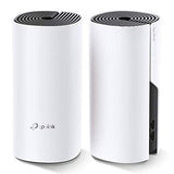TP-Link Deco M4  Systèmes Mesh WiFi (Pack de 2 routeurs)- Amplificateur WiFi - Couverture WiFi jusquà 260m2 - AC 1200 Mbps, Ports Ethernet Gigabit, MU-MIMO, Compatible avec Amazon Alexa et IFTTT