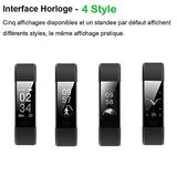 Willful Montre Connectée Smartwatch Podometre Homme Femme Enfant Fille Bracelet Connecté Smart Watch Cardio Android iOS Etanche IP68 Sport Running Marche Sommeil pour iPhone Huawei Xiaomi Sony Samsung