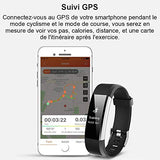 Willful Montre Connectée Smartwatch Podometre Homme Femme Enfant Fille Bracelet Connecté Smart Watch Cardio Android iOS Etanche IP68 Sport Running Marche Sommeil pour iPhone Huawei Xiaomi Sony Samsung