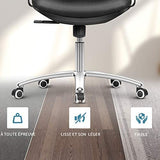 mfavour Siège Confortable Chaise de Bureau Fauteuil Ergonomique avec Accoudoirs Réglable Hauteur Appui-tête Ajustable Dossier Inclinable Soutien Lombaire Le Charge Max. 200kg