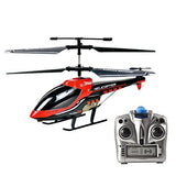 Vatos Mini télécommande dintérieur avec Gyroscope et lumière LED 3,5 canaux en Alliage pour Enfants et Adultes Micro RC Jouet dhélicoptère Noir