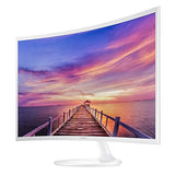 Samsung - C32F391 - Moniteur PC Incurvé - Dalle VA - 32 Pouces - (1920 x 1080, 4(GTG), 16:9, 1 port HDMI) - Blanc Brillant