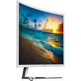 HKC NB32C 32-inch Curved LED Monitor, Full-HD 1920x1080, HDMI, VGA, Flicker Free, Low-Blue light - white