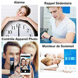 Willful Montre Connectée Smartwatch Podometre Homme Femme Enfant Fille Bracelet Connecté Smart Watch Cardio Android iOS Etanche IP68 Sport Running Marche Sommeil pour iPhone Huawei Xiaomi Sony Samsung