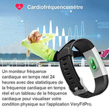 Willful Montre Connectée Smartwatch Podometre Homme Femme Enfant Fille Bracelet Connecté Smart Watch Cardio Android iOS Etanche IP68 Sport Running Marche Sommeil pour iPhone Huawei Xiaomi Sony Samsung