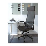 MARKUS Chaise de bureau, Vissle gris foncé