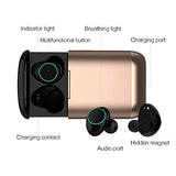 Écouteur Bluetooth Kingsky mini oreillette bluetooth sans fil sport Écouteurs réduction de bruit CVC 6.0 Intra-auriculaire Invisible Casque Audio avec Micro Boîte de Charge Etanche