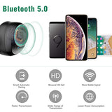 Écouteurs Bluetooth 5.0 Vigorun Oreillette Bluetooth sans Fil 3000mAh Etui de Charge Autonomie 100H IPX6 CVC 8.0 Réduction du Bruit Casque Stéréo Sport Mic pour Samsung Huawei iPad Tablette